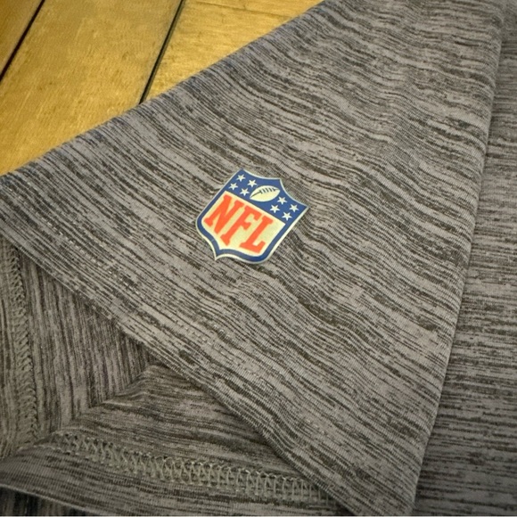 Nike Dri Fit Atlanta Falcons Football Mens T Shirt Size XXL Gray NFL Active Wear - Picture 4 of 12